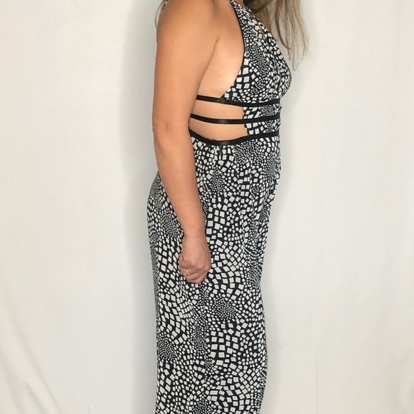 Chiffon Print Jumpsuit - Picture 5 of 7